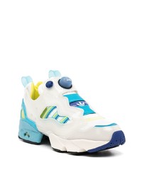 Мужские бело-синие кроссовки от adidas