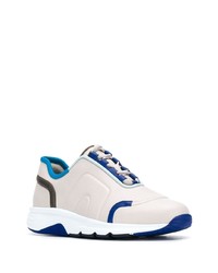 Мужские бело-синие кроссовки от Camper