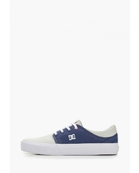 Женские бело-синие низкие кеды от DC Shoes