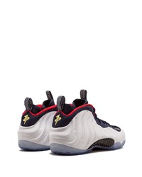 Мужские бело-темно-синие высокие кеды от Nike