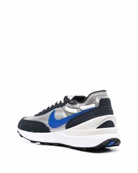 Мужские бело-темно-синие кроссовки от Nike