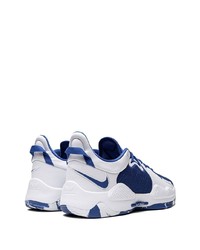 Мужские бело-темно-синие кроссовки от Nike