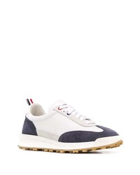 Мужские бело-темно-синие кроссовки от Thom Browne