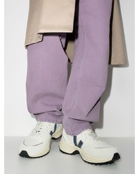 Мужские бело-темно-синие кроссовки от Veja