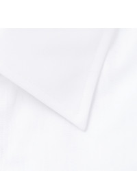 Мужская бело-черная классическая рубашка от Kilgour