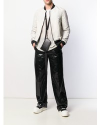 Мужская бело-черная майка от Rick Owens