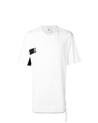 Мужская бело-черная футболка с круглым вырезом с принтом от Lost & Found Rooms