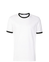 Мужская бело-черная футболка с круглым вырезом от Dolce & Gabbana Underwear