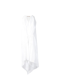 Бело-черное платье-миди от Nehera