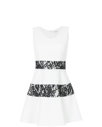 Бело-черное платье с пышной юбкой от GUILD PRIME
