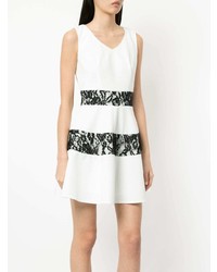 Бело-черное платье с пышной юбкой от GUILD PRIME