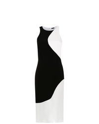 Бело-черное платье-футляр от Tufi Duek