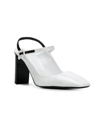Бело-черные кожаные туфли от 1017 Alyx 9Sm
