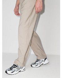 Мужские бело-черные кроссовки от New Balance