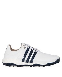 Мужские бело-черные кроссовки от ADIDAS GOLF