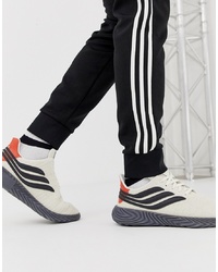 Мужские бело-черные кроссовки от adidas Originals