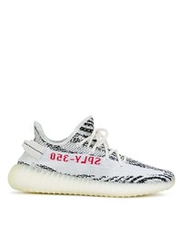 Мужские бело-черные кроссовки от adidas YEEZY