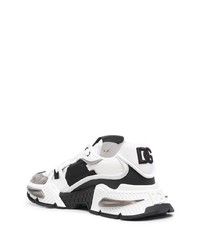 Мужские бело-черные кроссовки от Dolce & Gabbana