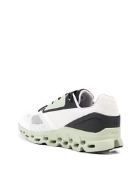 Мужские бело-черные кроссовки от ON Running