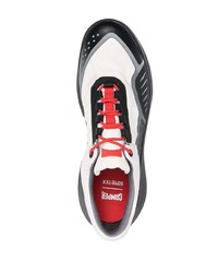 Мужские бело-черные кроссовки от Camper