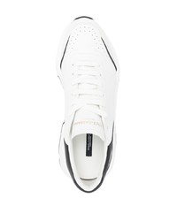 Мужские бело-черные кроссовки от Dolce & Gabbana