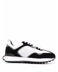 Мужские бело-черные кроссовки от Givenchy