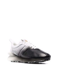 Мужские бело-черные кроссовки от Lanvin