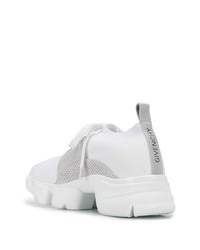 Мужские бело-черные кроссовки от Givenchy