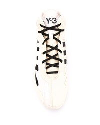 Мужские бело-черные кроссовки от Y-3