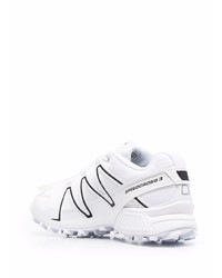 Мужские бело-черные кроссовки от Salomon S/Lab