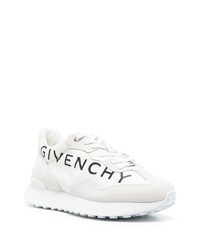 Мужские бело-черные кроссовки от Givenchy