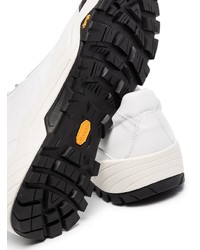 Мужские бело-черные кроссовки от Diemme