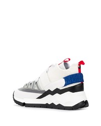 Мужские бело-черные кроссовки от Pierre Hardy