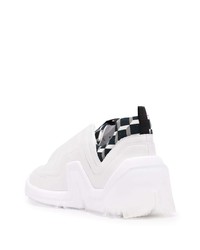Мужские бело-черные кроссовки от Pierre Hardy