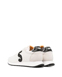 Мужские бело-черные кроссовки от Paul Smith