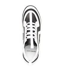 Мужские бело-черные кроссовки от Pierre Hardy