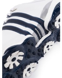 Мужские бело-черные кроссовки от ADIDAS GOLF