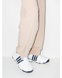 Мужские бело-черные кроссовки от ADIDAS GOLF