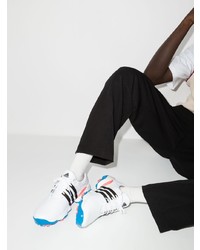 Мужские бело-черные кроссовки от ADIDAS GOLF