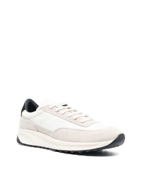 Мужские бело-черные кроссовки от Common Projects