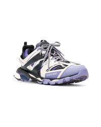 Мужские бело-черные кроссовки от Balenciaga