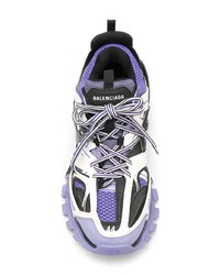 Мужские бело-черные кроссовки от Balenciaga