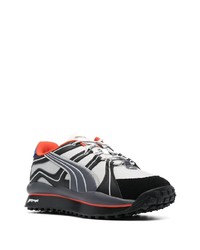 Мужские бело-черные кроссовки от Puma