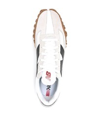 Мужские бело-черные кроссовки от New Balance