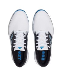 Мужские бело-черные кроссовки от ADIDAS GOLF