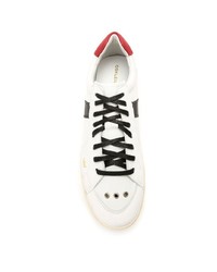 Мужские бело-черные низкие кеды от OSKLEN