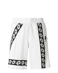 Женские бело-черные шорты с принтом от Damir Doma