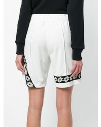 Женские бело-черные шорты с принтом от Damir Doma