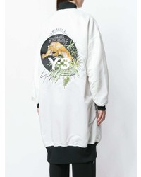 Женский бело-черный бомбер от Y-3