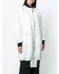 Женский бело-черный бомбер от Y-3